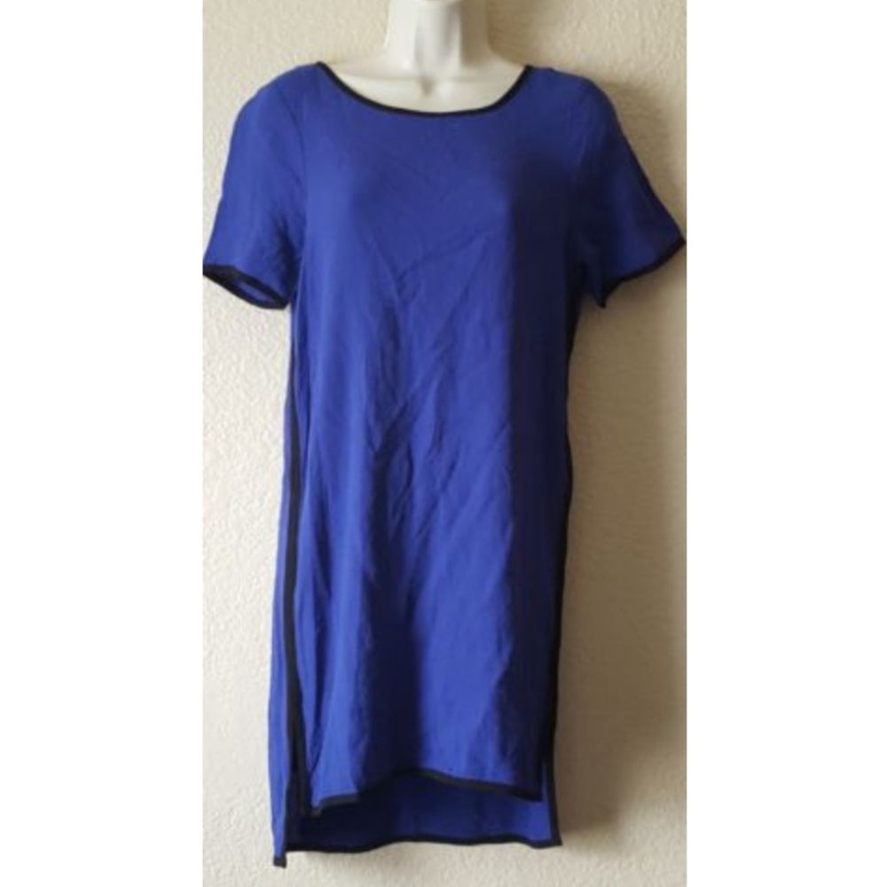 Made for Fashion Week Impulse Shift Dress S Blue New